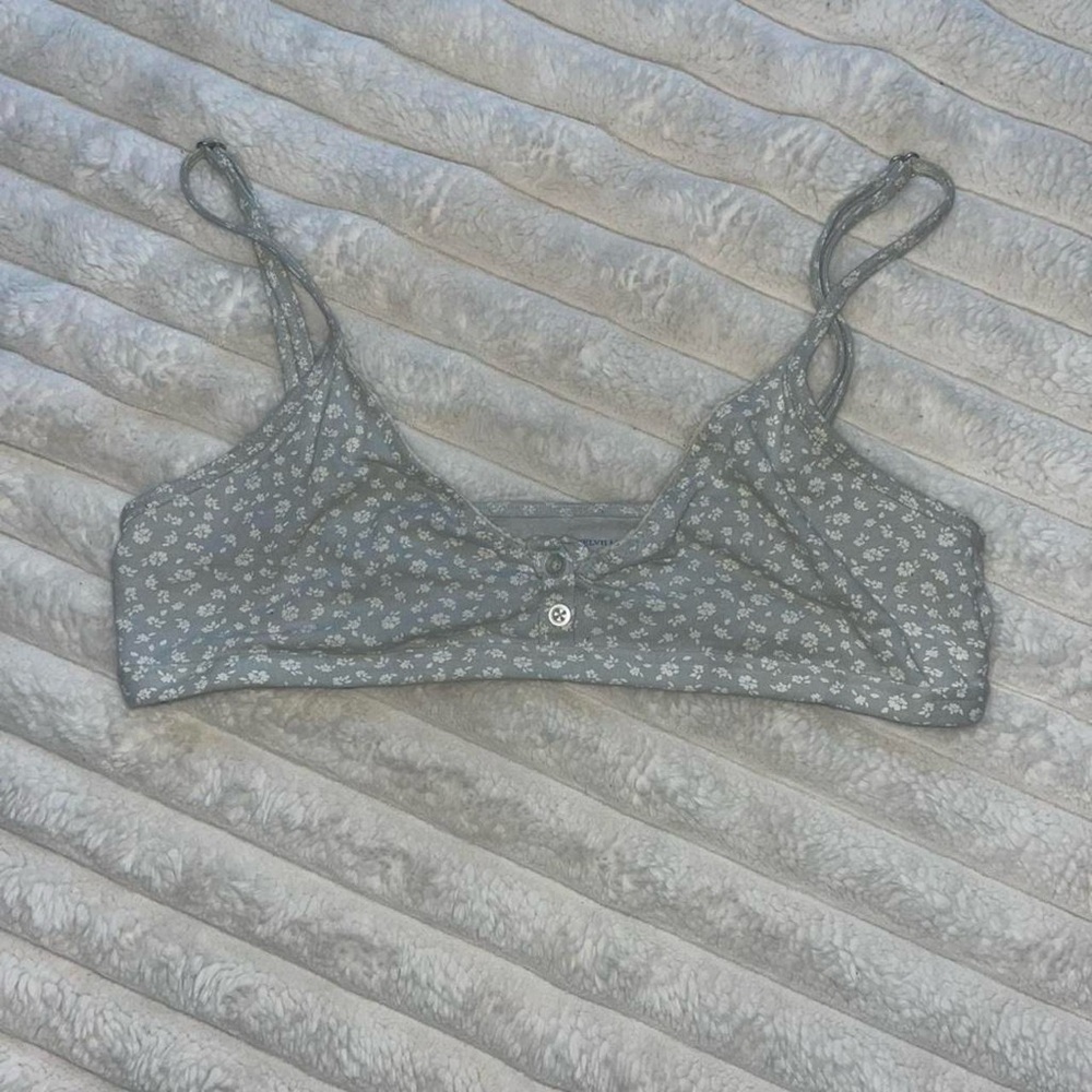 Brandy Melville Blue Bralette